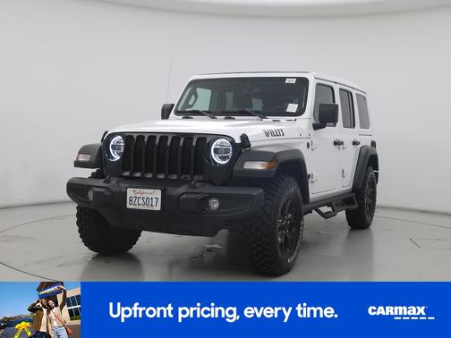White 2021 Jeep Wrangler Unlimited Willys