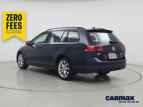 Blue 2016 Volkswagen Golf SE