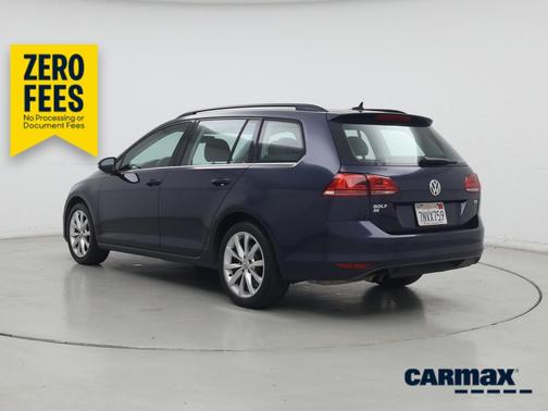Blue 2016 Volkswagen Golf SE
