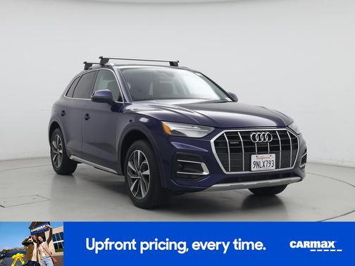 Blue 2021 Audi Q5 Premium Plus