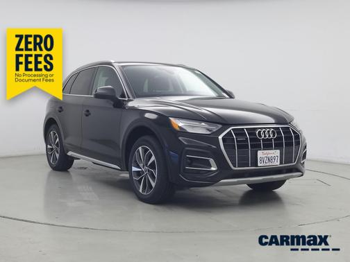 Black 2021 Audi Q5 Premium