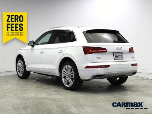 White 2018 Audi Q5 Premium Plus