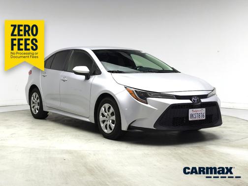 Silver 2020 Toyota Corolla LE