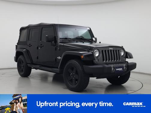 Black 2015 Jeep Wrangler Unlimited Rubicon