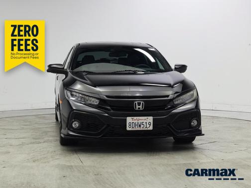 Black 2018 Honda Civic Sport Touring