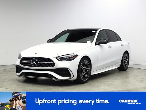 White 2022 Mercedes-Benz C-Class