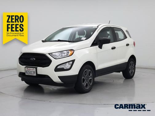 White 2021 Ford EcoSport S