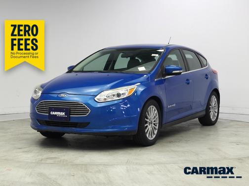 Blue 2014 Ford Focus Electric
