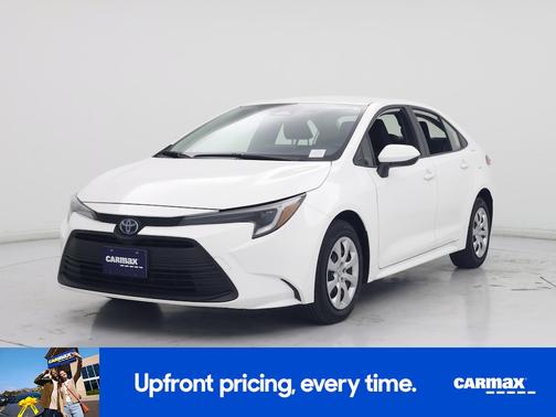White 2023 Toyota Corolla Hybrid LE
