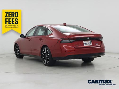Red 2024 Honda Accord Hybrid Touring