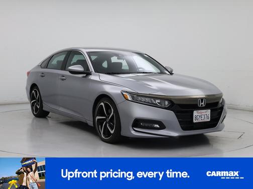 Silver 2018 Honda Accord Sport