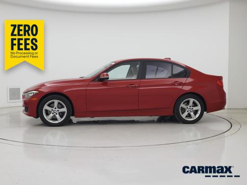 Red 2014 BMW 320 I