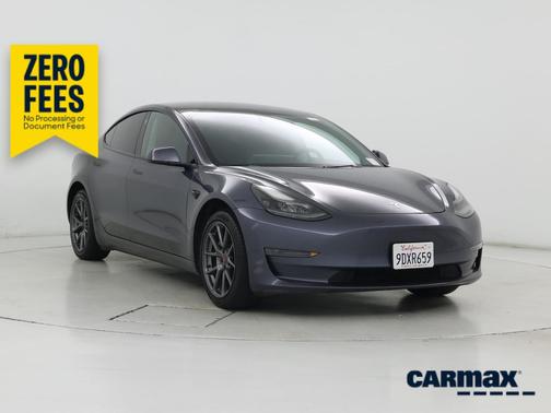 Gray 2023 Tesla Model 3