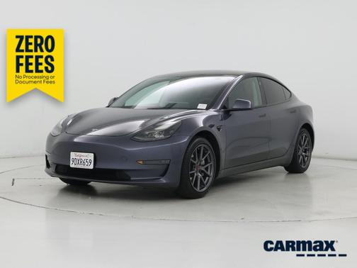 Gray 2023 Tesla Model 3