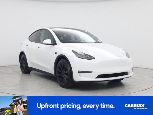 White 2022 Tesla Model Y Long Range