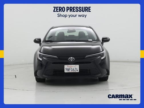 Black 2026 Toyota Corolla Hybrid LE