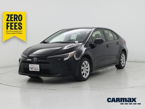 Black 2026 Toyota Corolla Hybrid LE