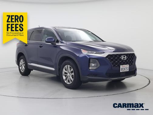 Blue 2020 Hyundai SANTA FE SE