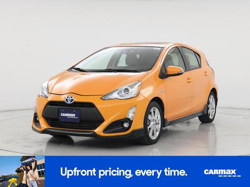 Orange 2017 Toyota Prius c Four