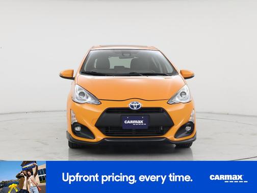 Orange 2017 Toyota Prius c Four