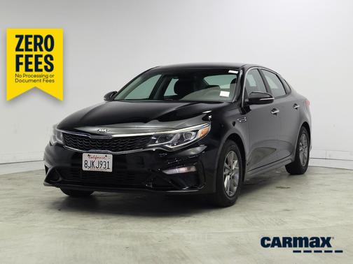Black 2019 Kia Optima LX