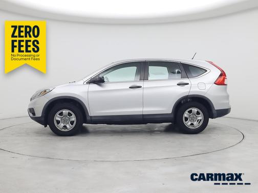 Silver 2015 Honda CR-V LX