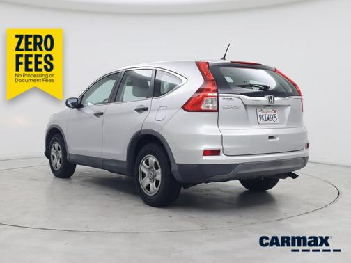 Silver 2015 Honda CR-V LX