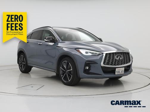 Gray 2023 INFINITI QX55 Luxe