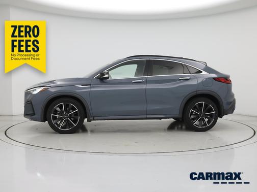 Gray 2023 INFINITI QX55 Luxe