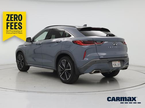 Gray 2023 INFINITI QX55 Luxe