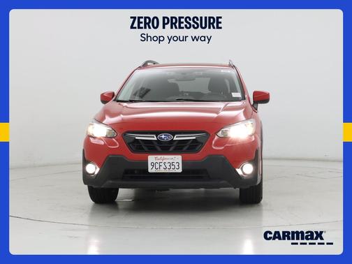 Red 2022 Subaru Crosstrek Premium