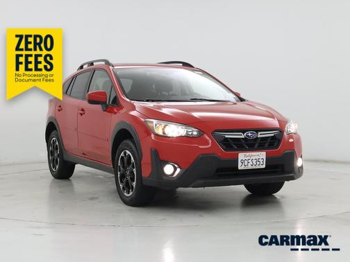 Red 2022 Subaru Crosstrek Premium