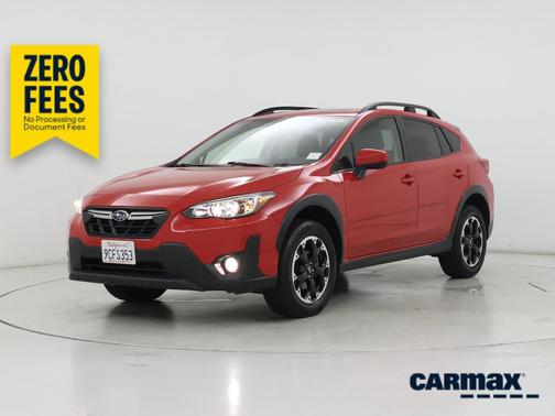 Red 2022 Subaru Crosstrek Premium