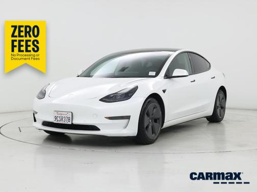 White 2022 Tesla Model 3