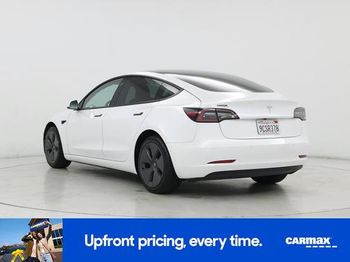 White 2022 Tesla Model 3