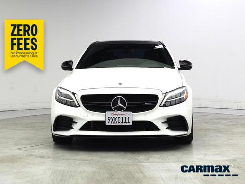 White 2021 Mercedes-Benz AMG C 43