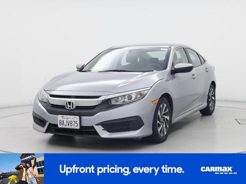 Gray 2017 Honda Civic LX