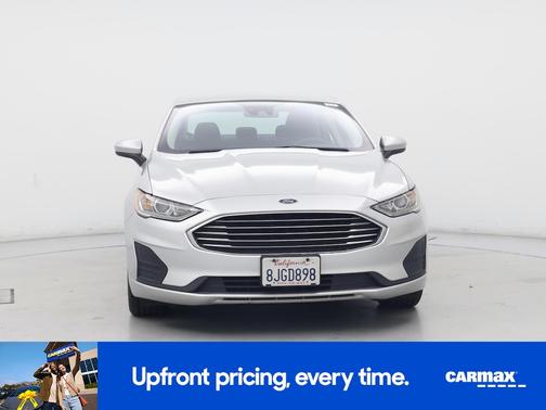 Silver 2019 Ford Fusion Hybrid SE