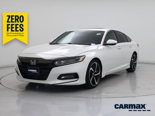White 2020 Honda Accord Sport