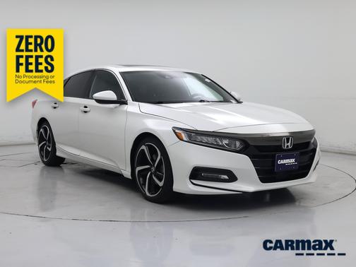 White 2020 Honda Accord Sport