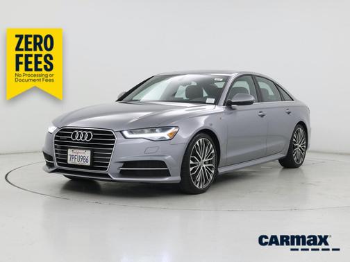 Gray 2016 Audi A6 Premium Plus