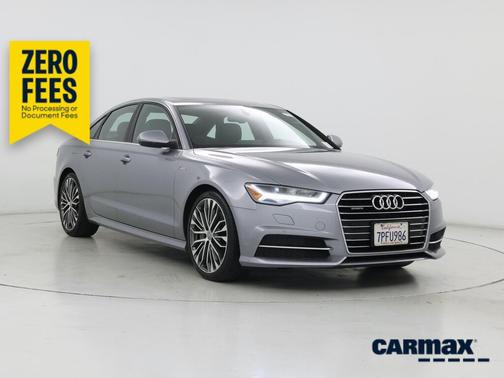 Gray 2016 Audi A6 Premium Plus