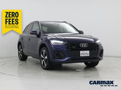 Blue 2022 Audi Q5 S-Line Premium Plus