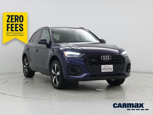 Blue 2022 Audi Q5 S-Line Premium Plus