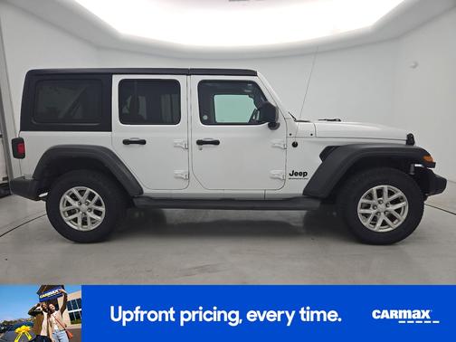 White 2023 Jeep Wrangler Unlimited Sport S