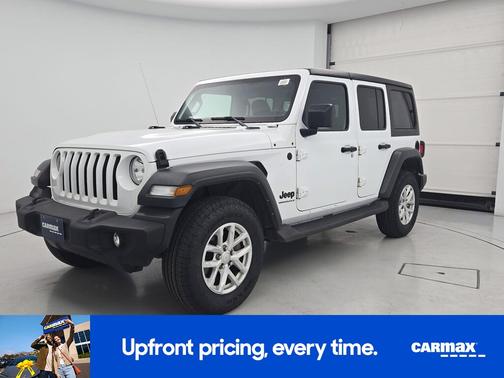 White 2023 Jeep Wrangler Unlimited Sport S