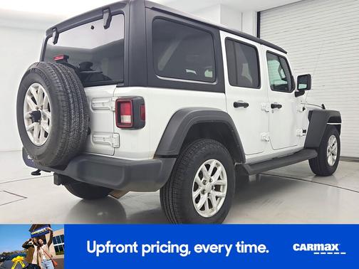 White 2023 Jeep Wrangler Unlimited Sport S