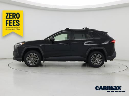 Black 2022 Toyota RAV4 Hybrid XLE Premium