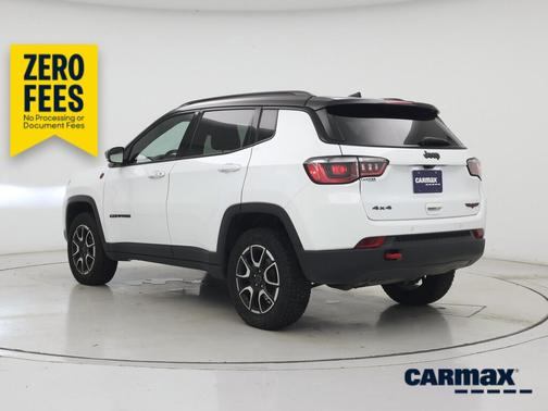 White 2025 Jeep Compass Trailhawk