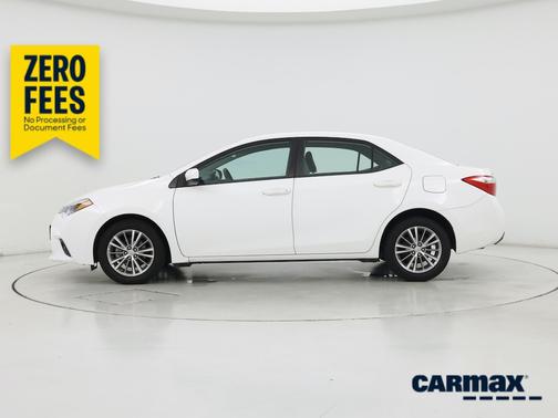 White 2014 Toyota Corolla LE Plus